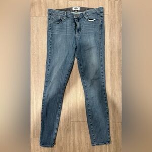 PAIGE Blue Denim Hoxton Ultra Skinny Jeans Sz 32